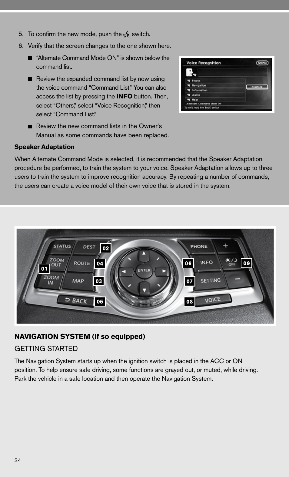 NISSAN 2010 Maxima - Quick Reference Guide User Manual | Page 36 / 48