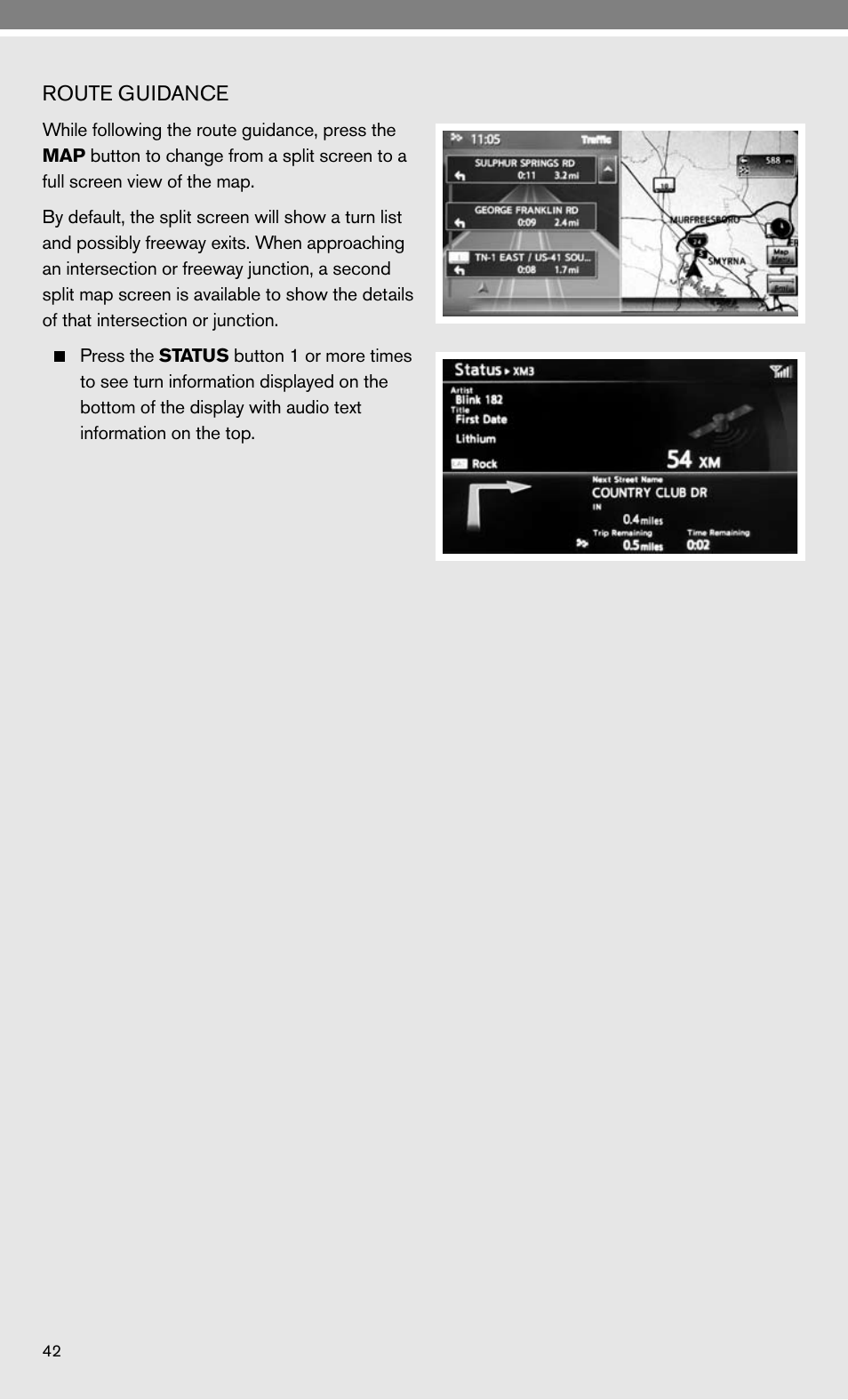 NISSAN 2010 Maxima - Quick Reference Guide User Manual | Page 44 / 48