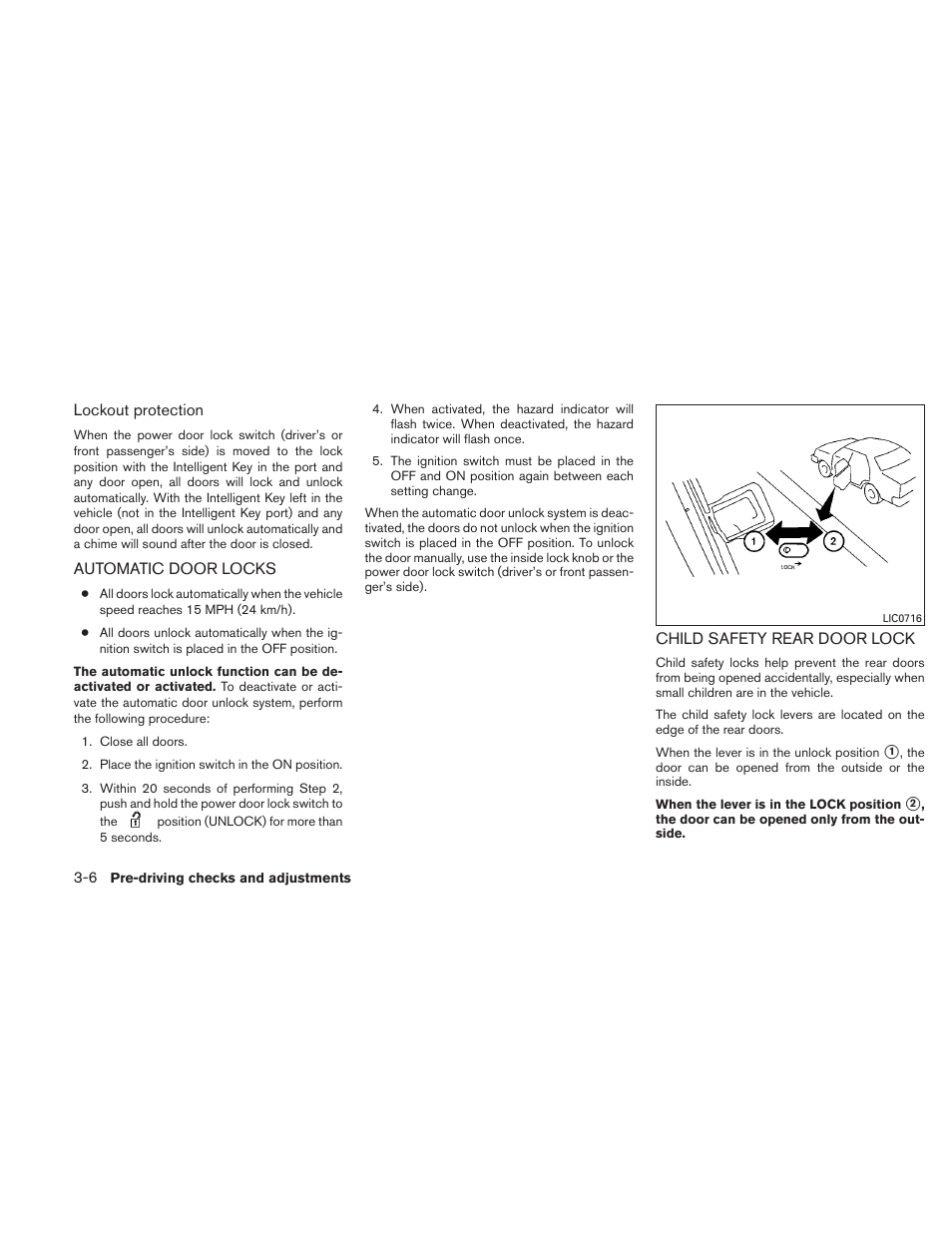 NISSAN 2011 Maxima - Owner's Manual User Manual | Page 133 / 454