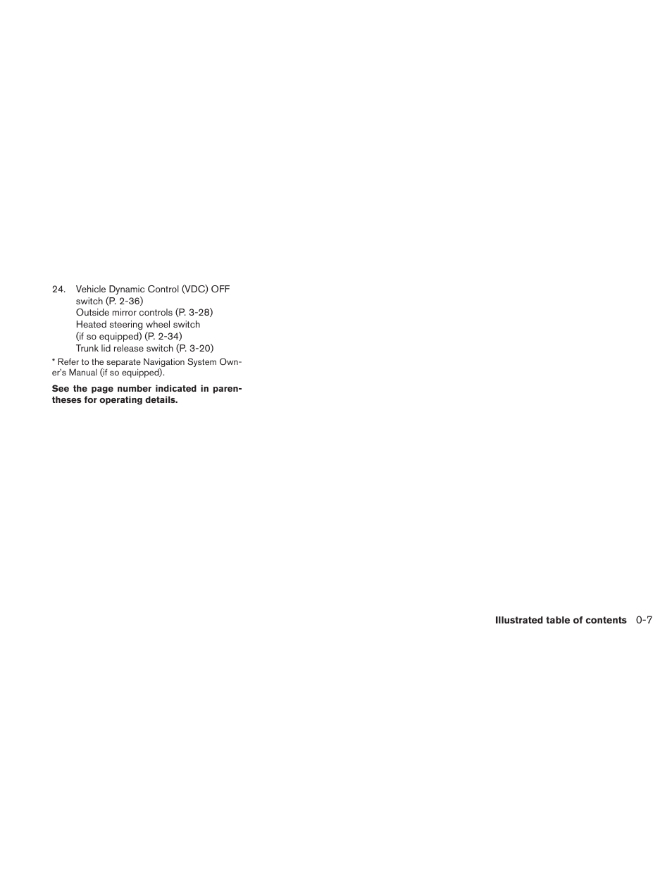 NISSAN 2011 Maxima - Owner's Manual User Manual | Page 14 / 454