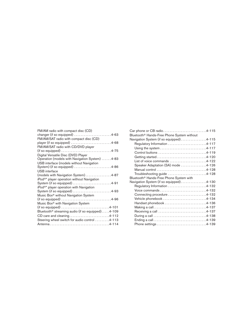 NISSAN 2011 Maxima - Owner's Manual User Manual | Page 161 / 454