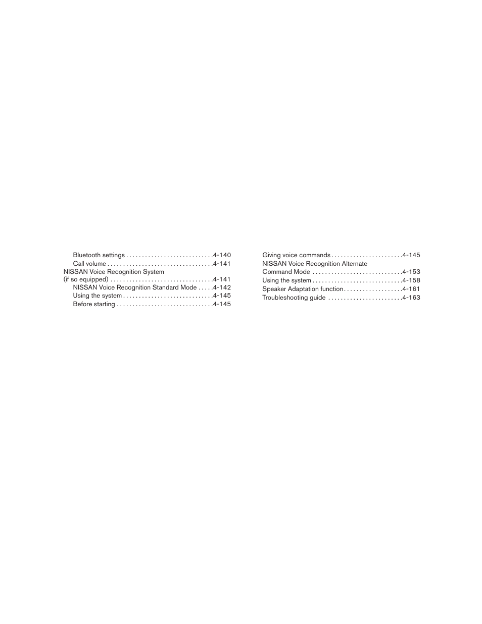 NISSAN 2011 Maxima - Owner's Manual User Manual | Page 162 / 454