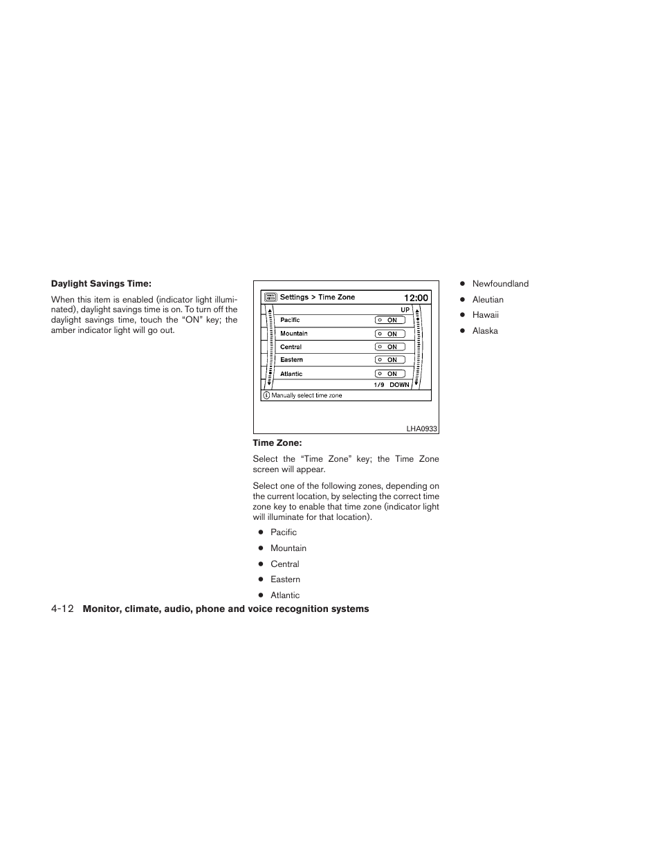NISSAN 2011 Maxima - Owner's Manual User Manual | Page 171 / 454