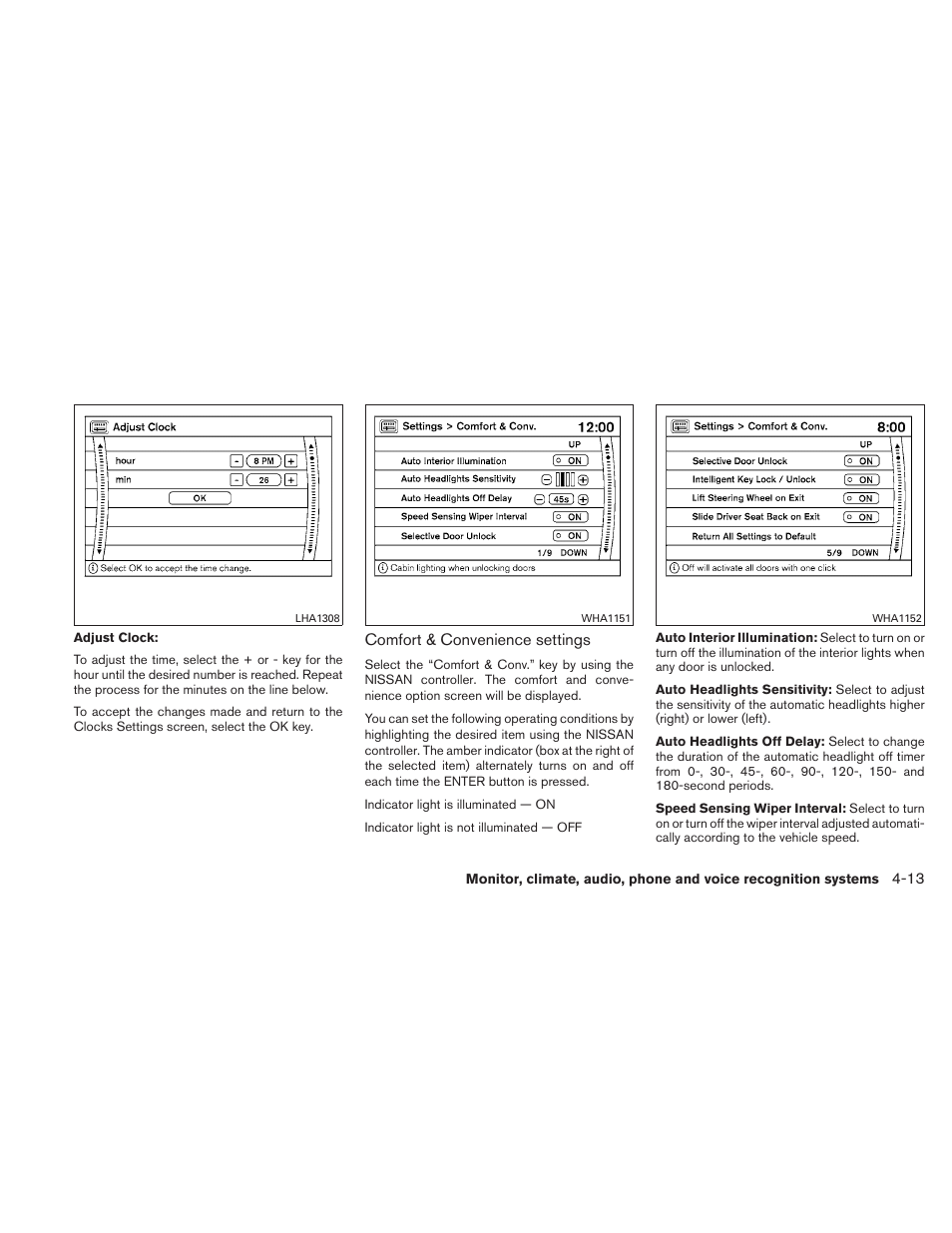 NISSAN 2011 Maxima - Owner's Manual User Manual | Page 172 / 454