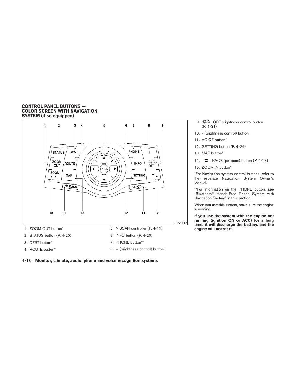 NISSAN 2011 Maxima - Owner's Manual User Manual | Page 175 / 454
