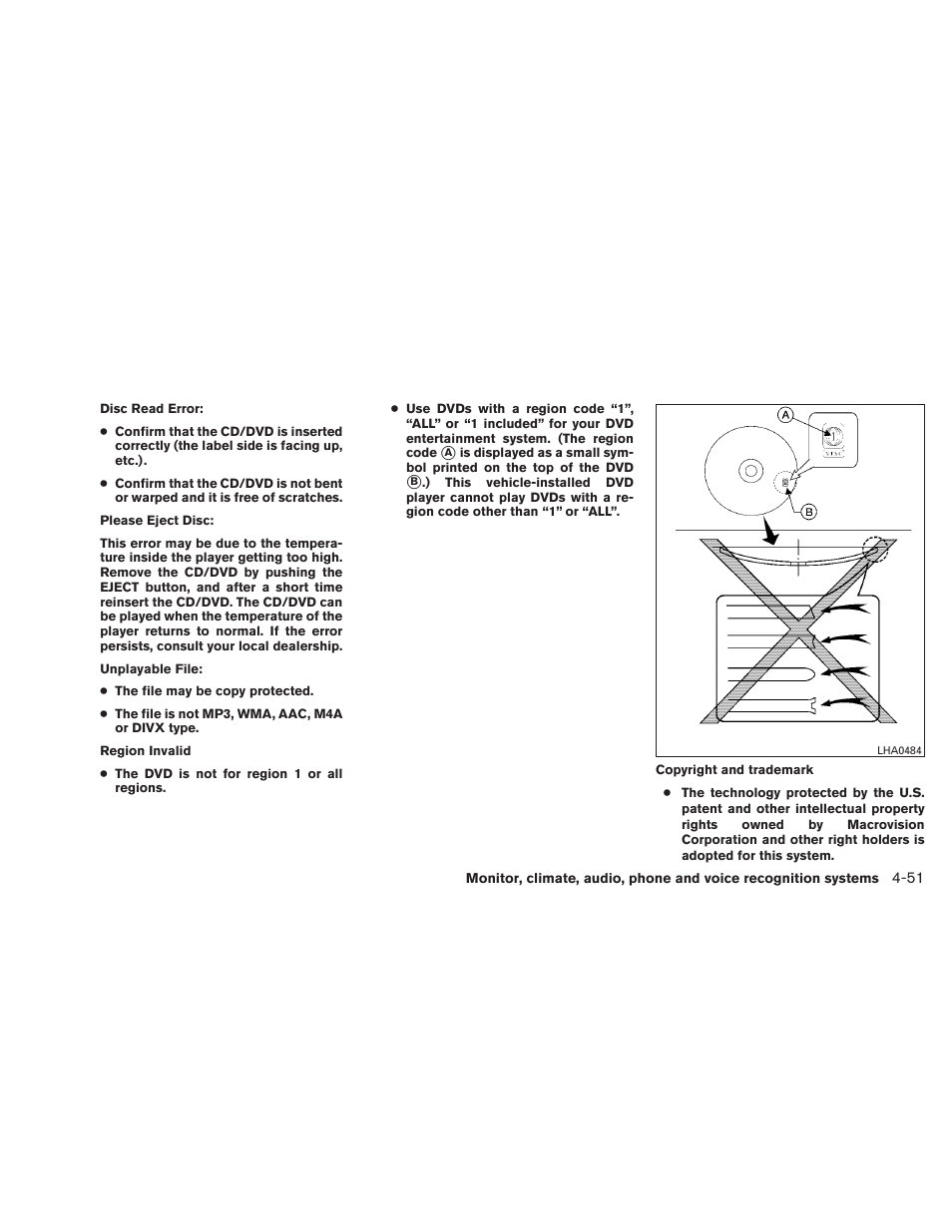 NISSAN 2011 Maxima - Owner's Manual User Manual | Page 210 / 454