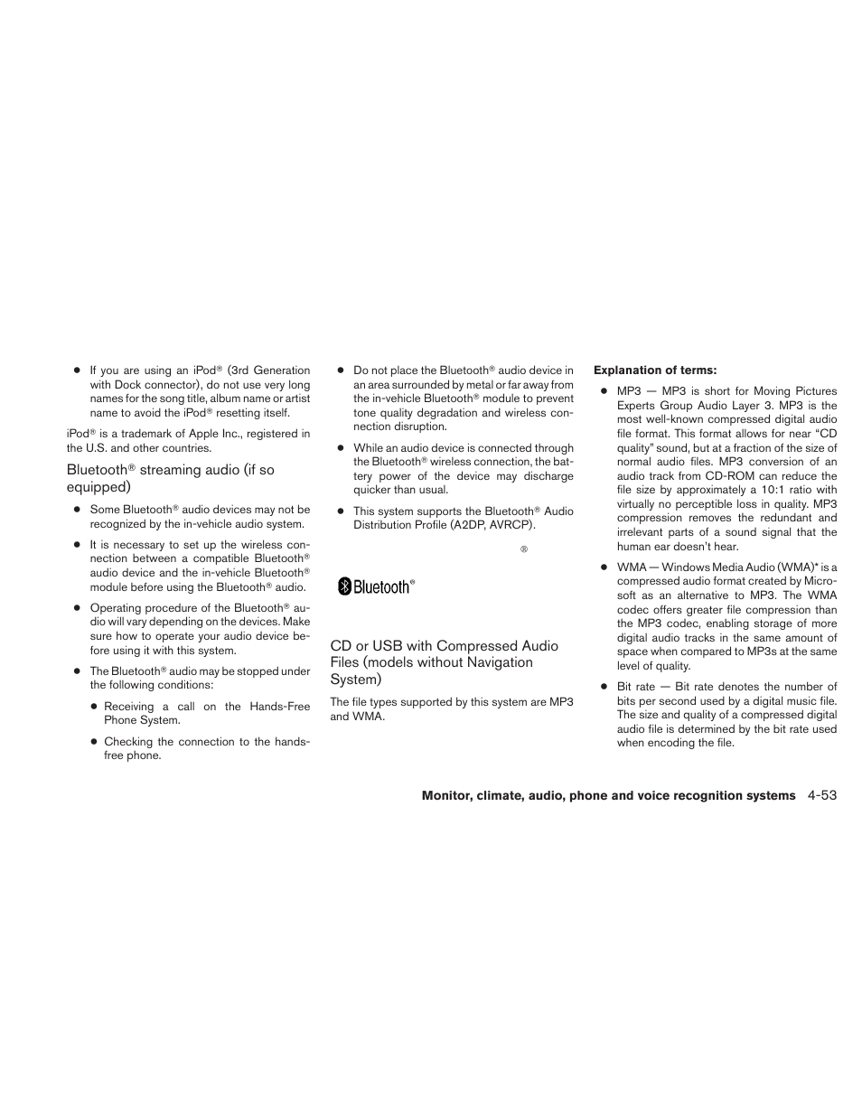 NISSAN 2011 Maxima - Owner's Manual User Manual | Page 212 / 454