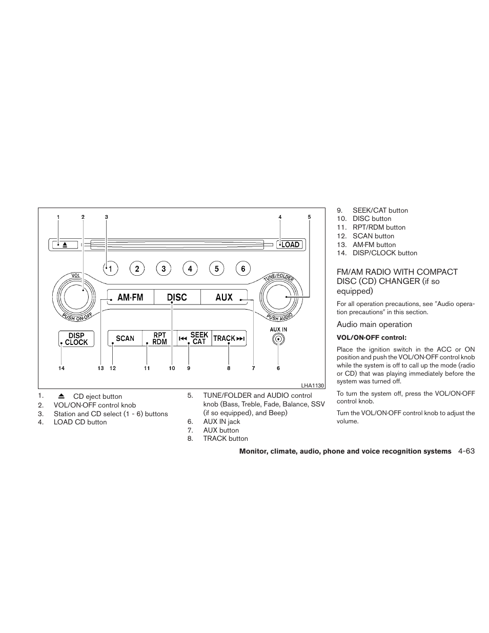 NISSAN 2011 Maxima - Owner's Manual User Manual | Page 222 / 454