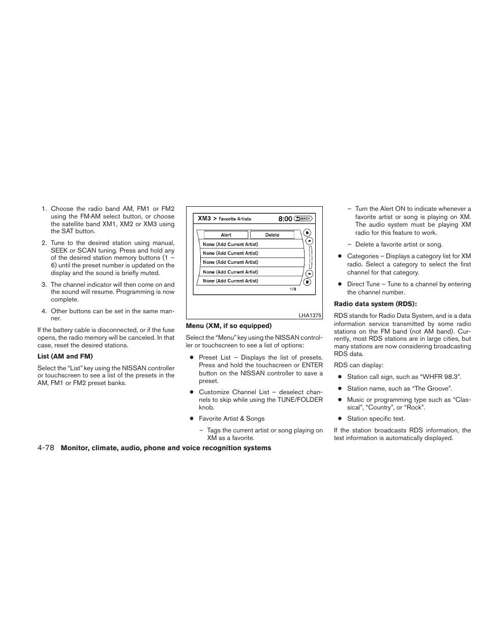 NISSAN 2011 Maxima - Owner's Manual User Manual | Page 237 / 454