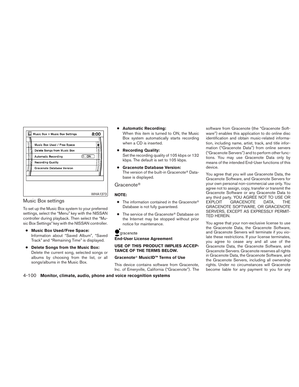 NISSAN 2011 Maxima - Owner's Manual User Manual | Page 259 / 454
