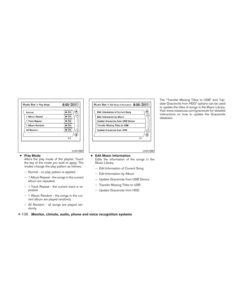 NISSAN 2011 Maxima - Owner's Manual User Manual | Page 265 / 454