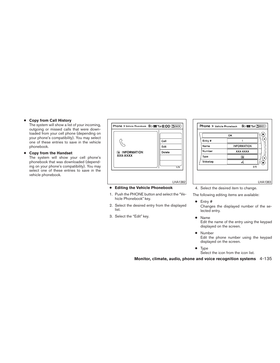 NISSAN 2011 Maxima - Owner's Manual User Manual | Page 294 / 454