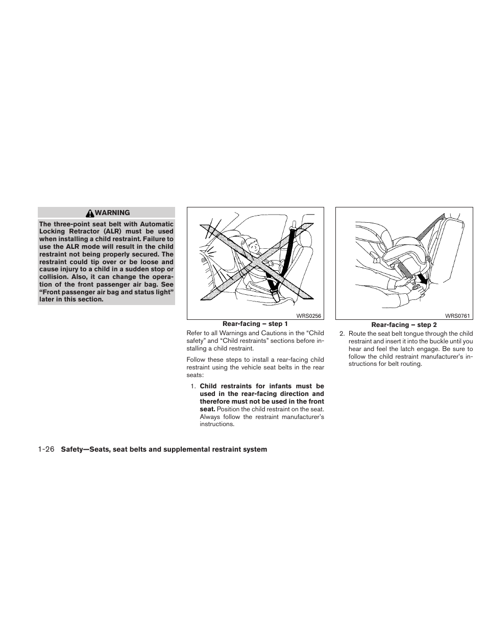 NISSAN 2011 Maxima - Owner's Manual User Manual | Page 43 / 454