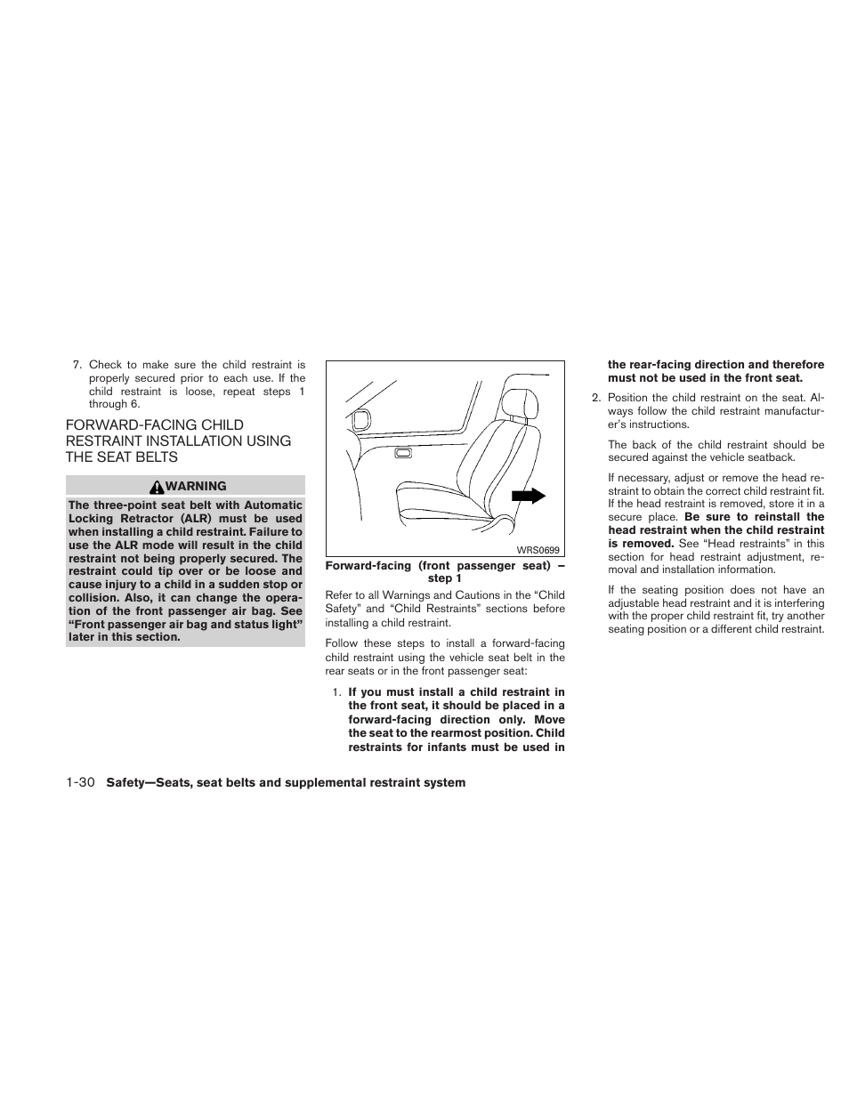 NISSAN 2011 Maxima - Owner's Manual User Manual | Page 47 / 454