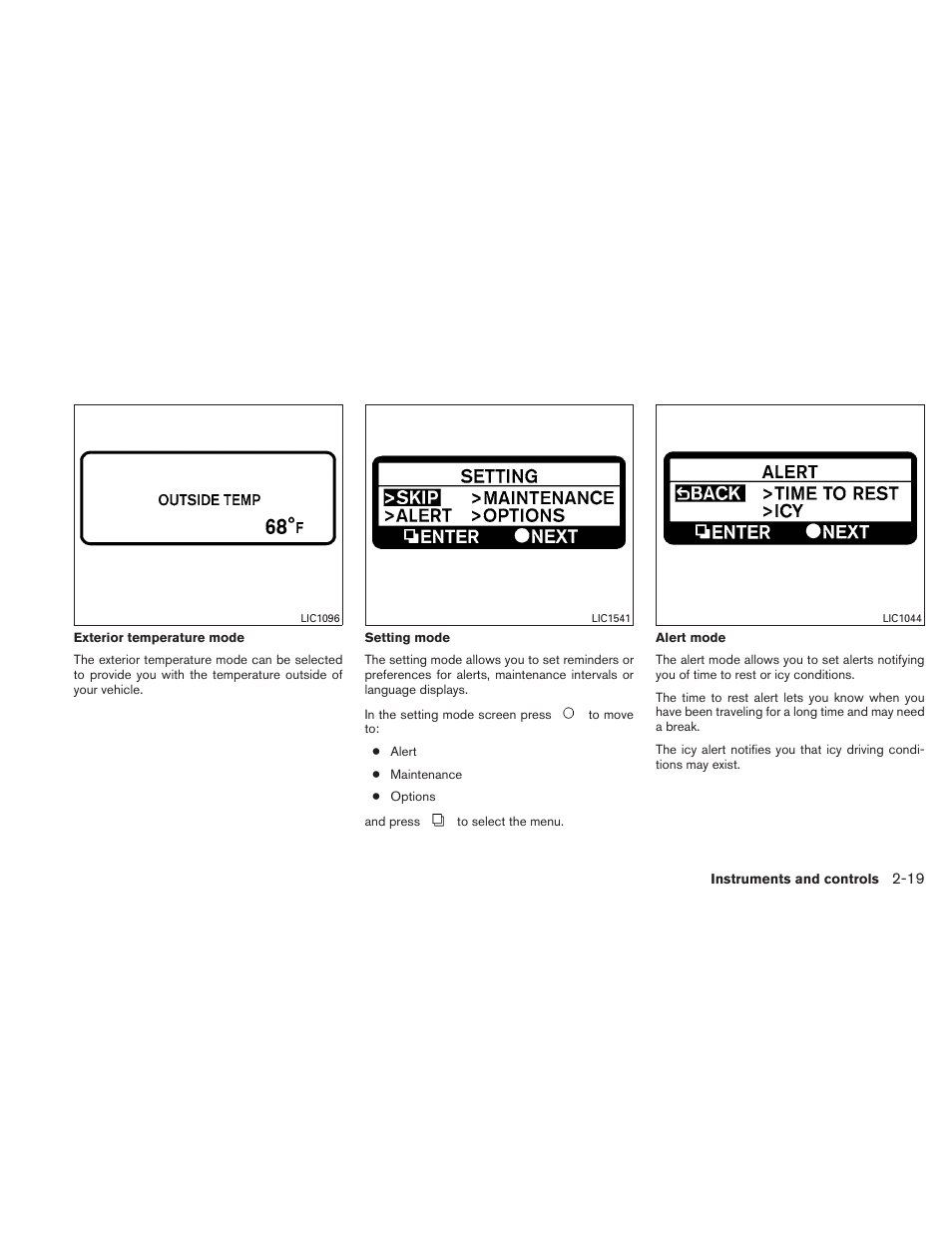 NISSAN 2011 Maxima - Owner's Manual User Manual | Page 90 / 454