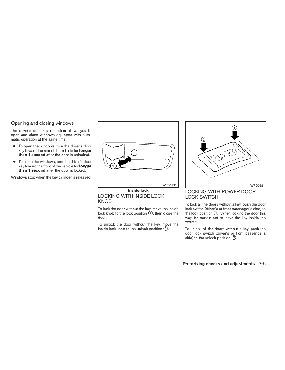 NISSAN 2012 Maxima - Owner's Manual User Manual | Page 134 / 450