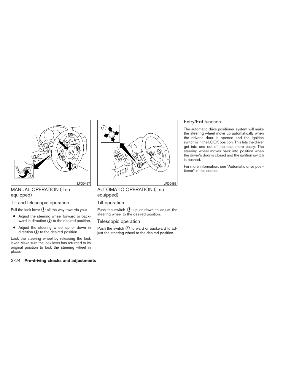 NISSAN 2012 Maxima - Owner's Manual User Manual | Page 153 / 450