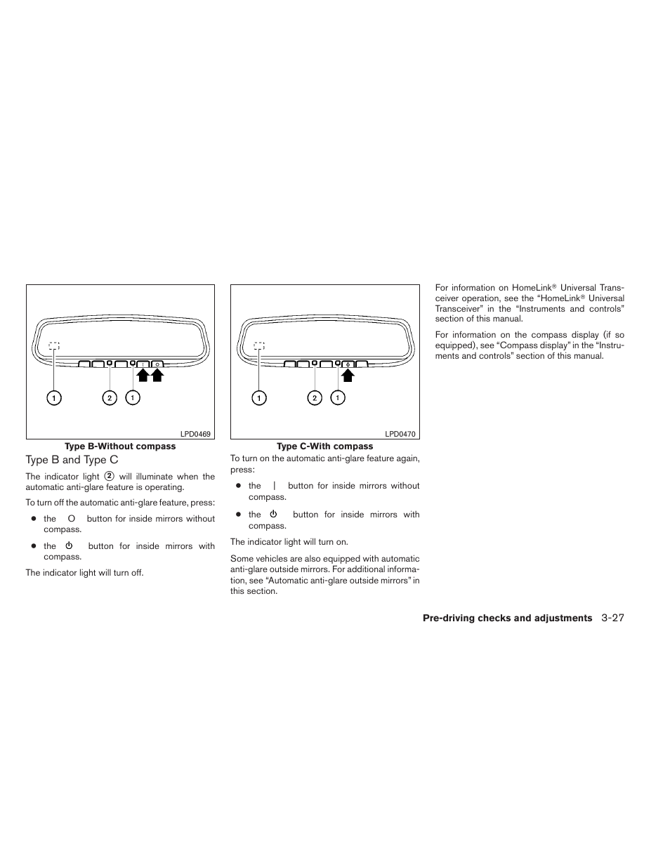 NISSAN 2012 Maxima - Owner's Manual User Manual | Page 156 / 450