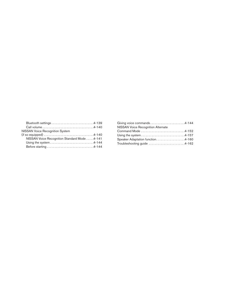 NISSAN 2012 Maxima - Owner's Manual User Manual | Page 164 / 450