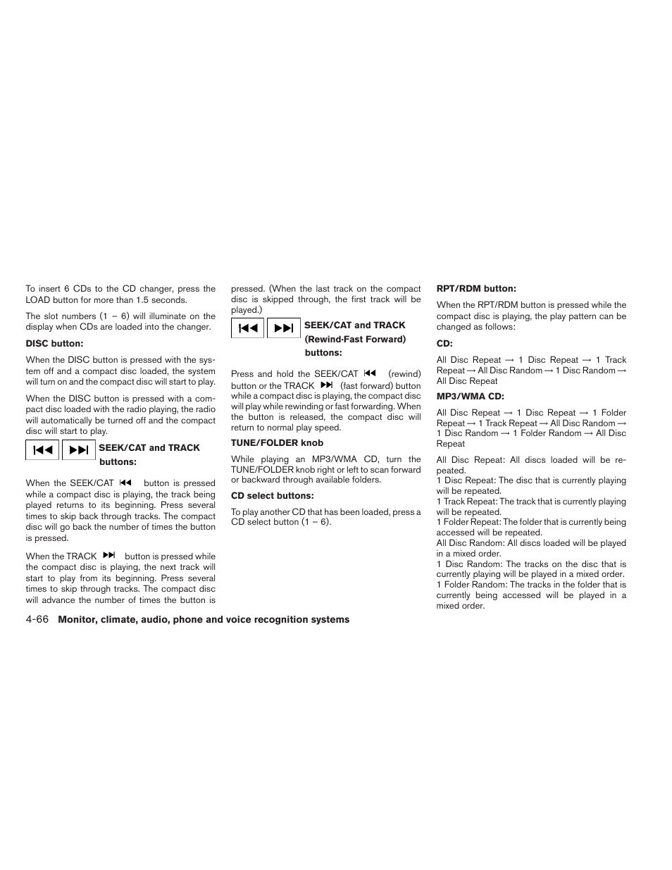 NISSAN 2012 Maxima - Owner's Manual User Manual | Page 227 / 450