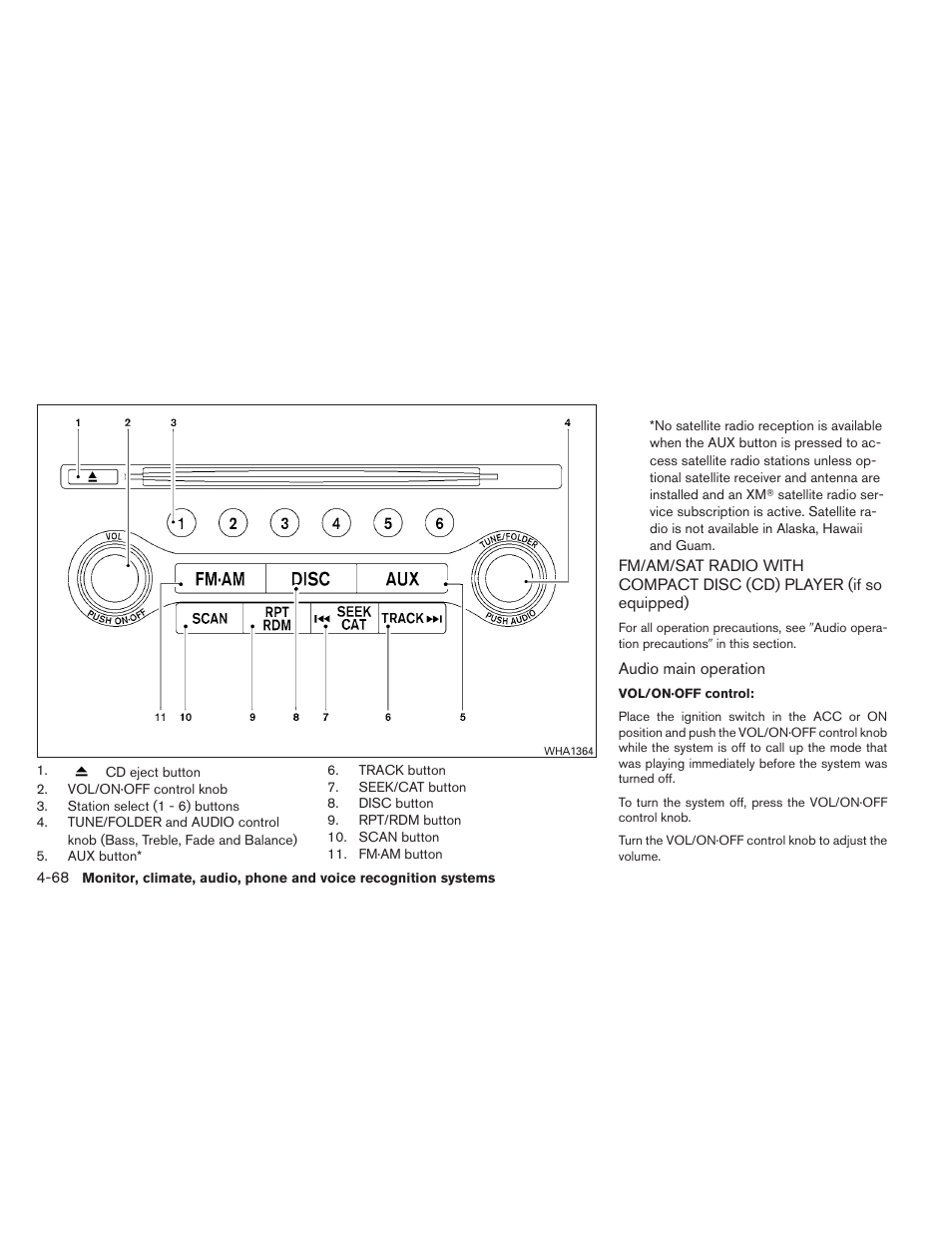 NISSAN 2012 Maxima - Owner's Manual User Manual | Page 229 / 450