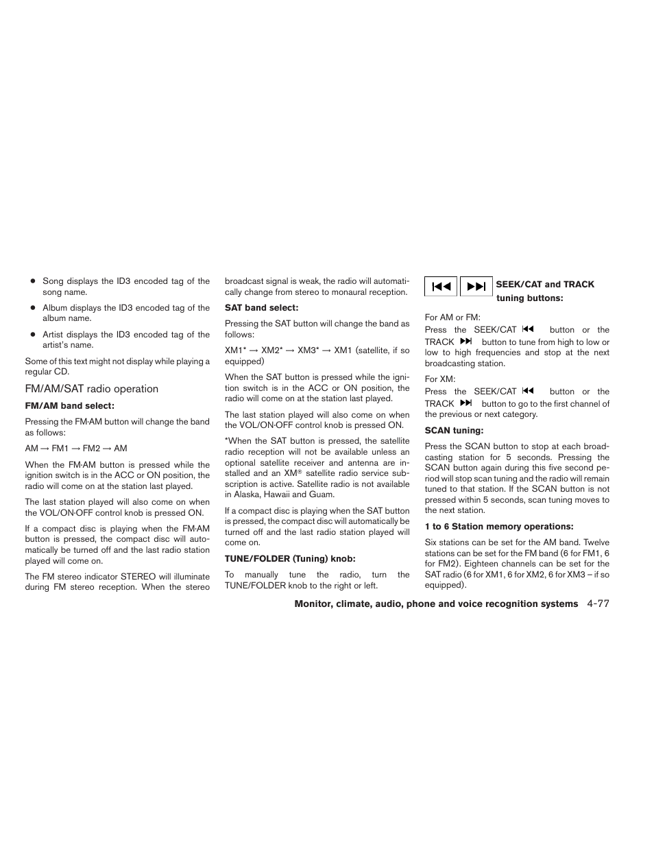 NISSAN 2012 Maxima - Owner's Manual User Manual | Page 238 / 450
