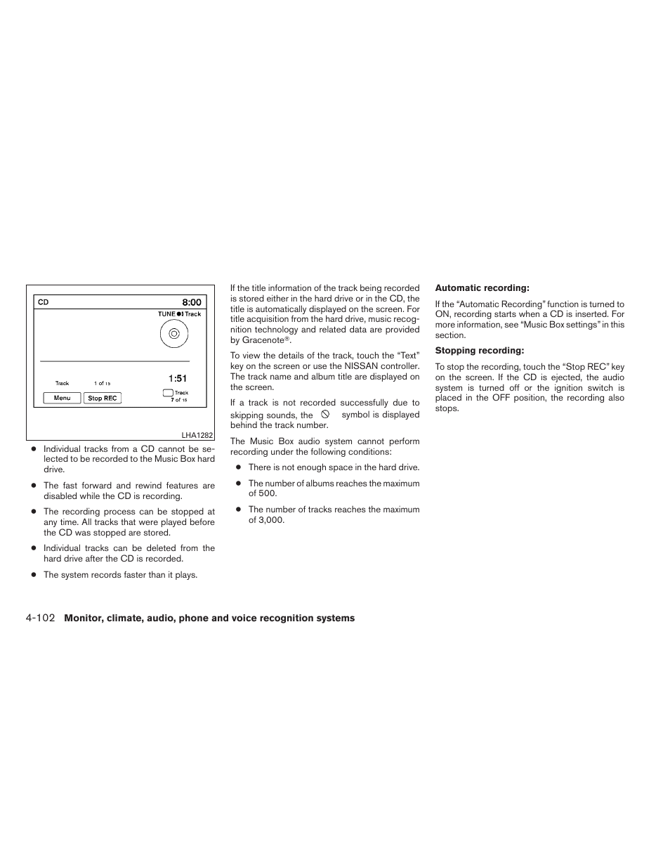 NISSAN 2012 Maxima - Owner's Manual User Manual | Page 263 / 450