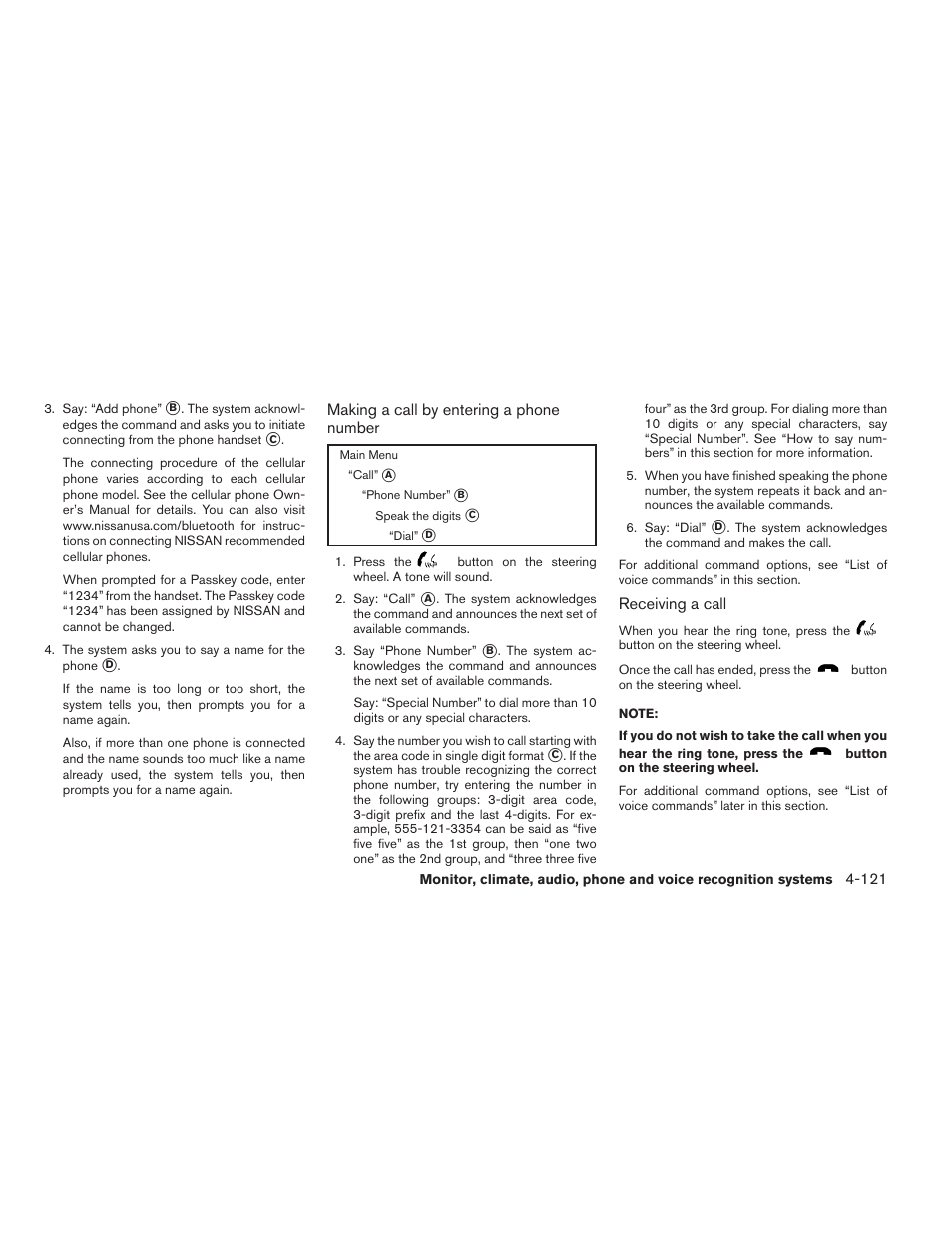 NISSAN 2012 Maxima - Owner's Manual User Manual | Page 282 / 450