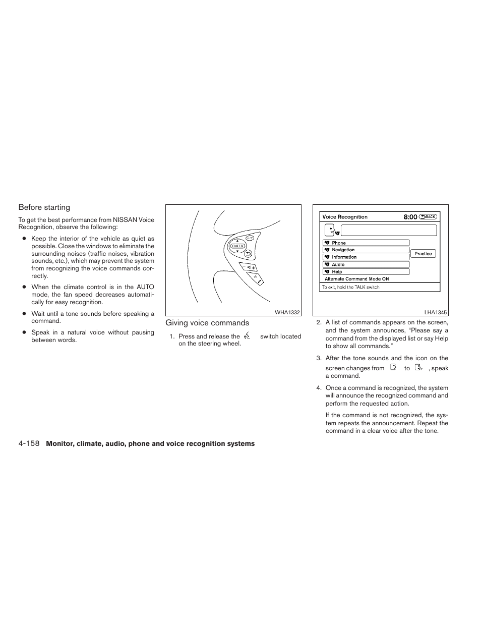 NISSAN 2012 Maxima - Owner's Manual User Manual | Page 319 / 450