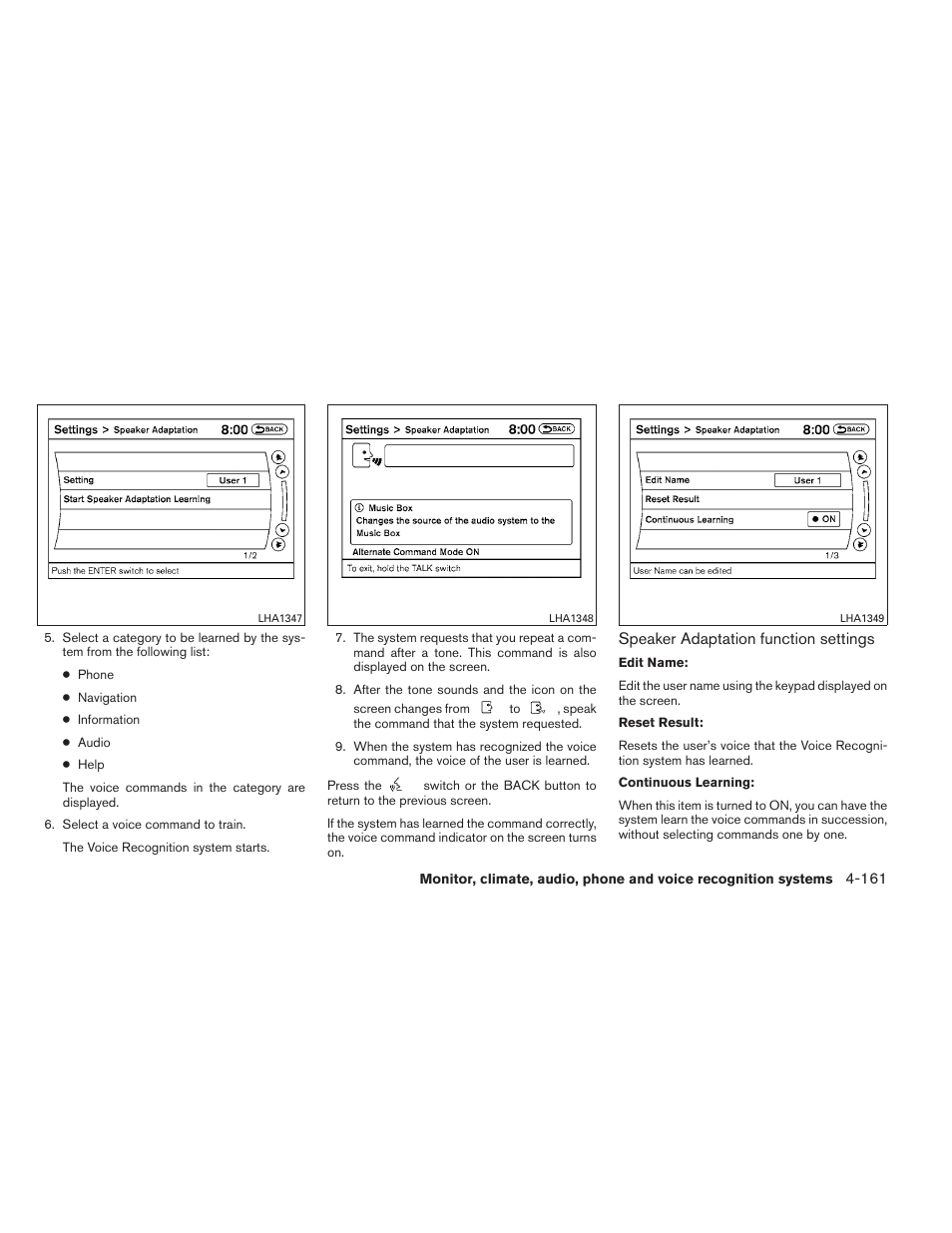 NISSAN 2012 Maxima - Owner's Manual User Manual | Page 322 / 450