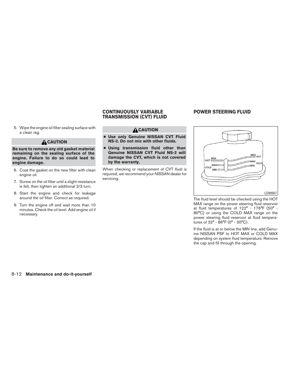 NISSAN 2012 Maxima - Owner's Manual User Manual | Page 385 / 450