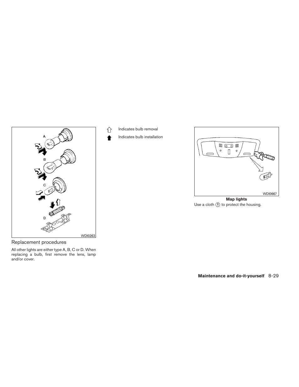 NISSAN 2012 Maxima - Owner's Manual User Manual | Page 402 / 450