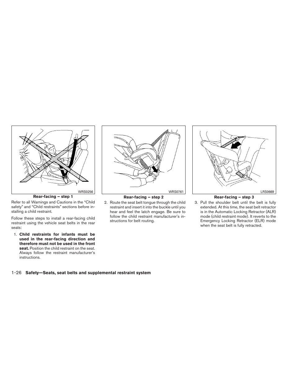 NISSAN 2012 Maxima - Owner's Manual User Manual | Page 43 / 450