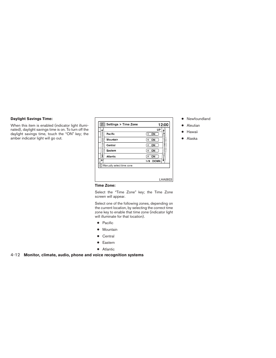 NISSAN 2013 Maxima - Owner's Manual User Manual | Page 171 / 444