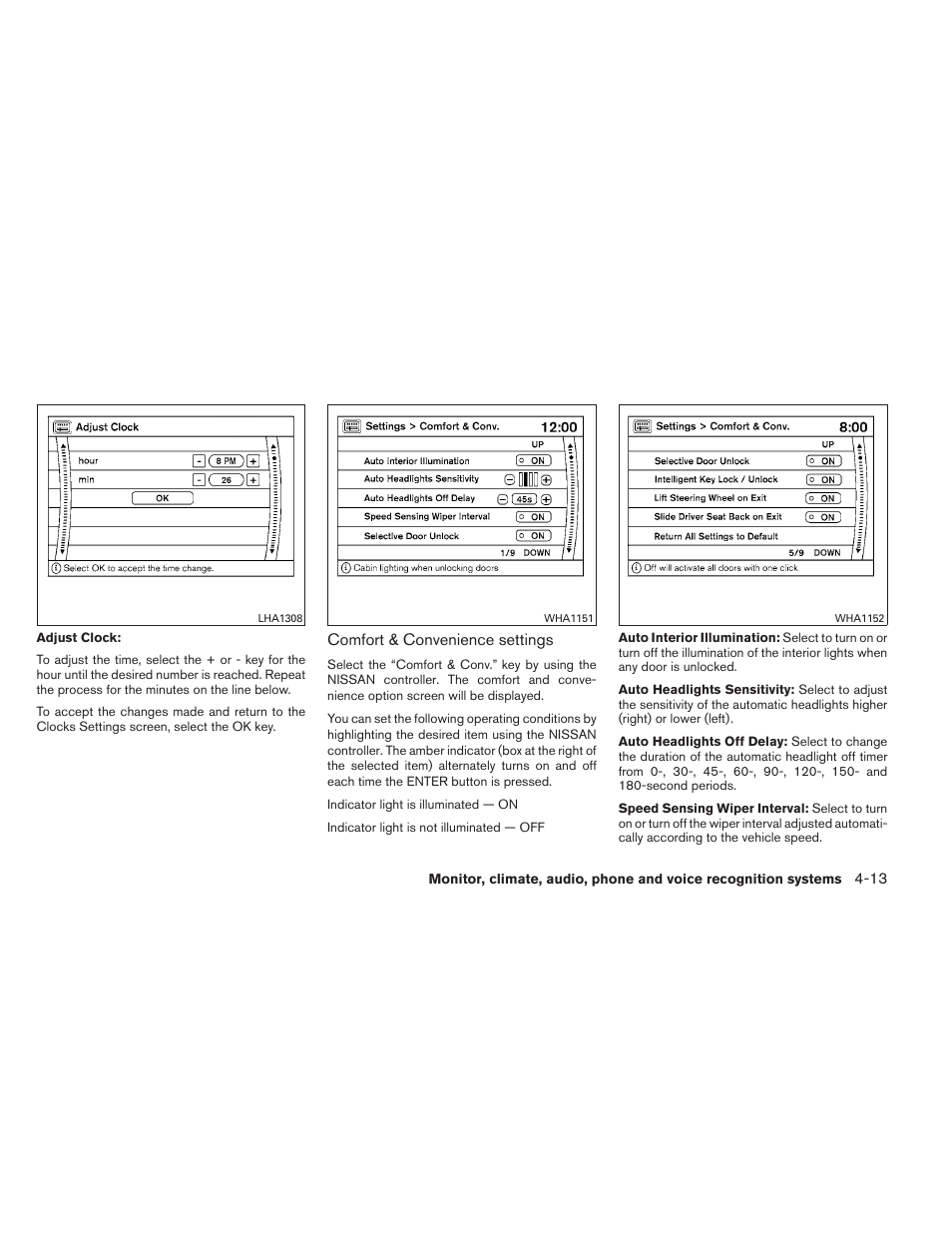 NISSAN 2013 Maxima - Owner's Manual User Manual | Page 172 / 444