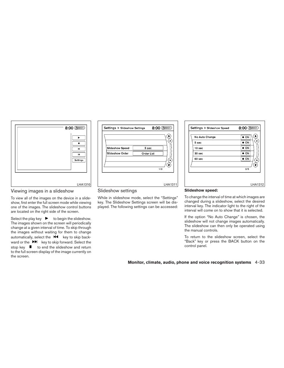 NISSAN 2013 Maxima - Owner's Manual User Manual | Page 192 / 444