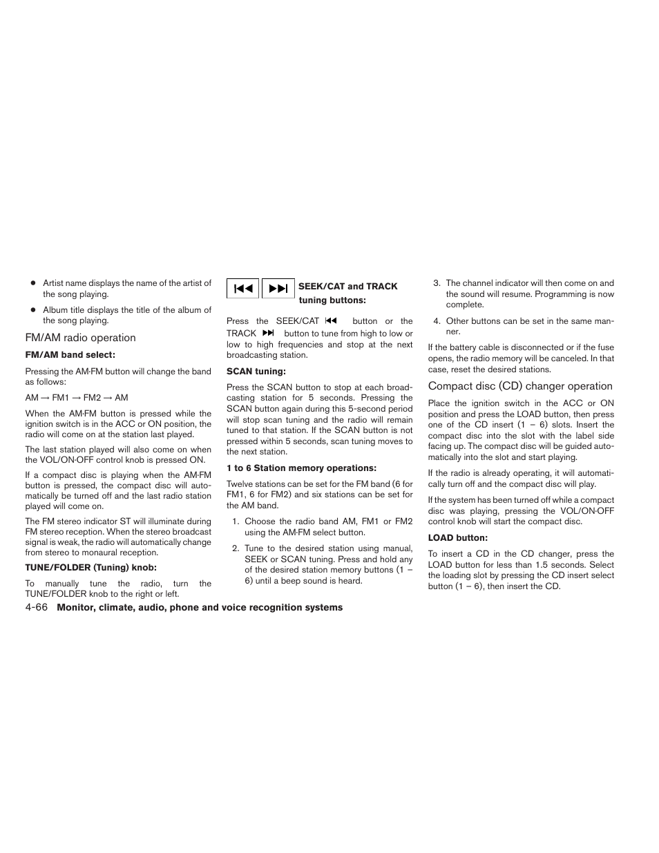 NISSAN 2013 Maxima - Owner's Manual User Manual | Page 225 / 444