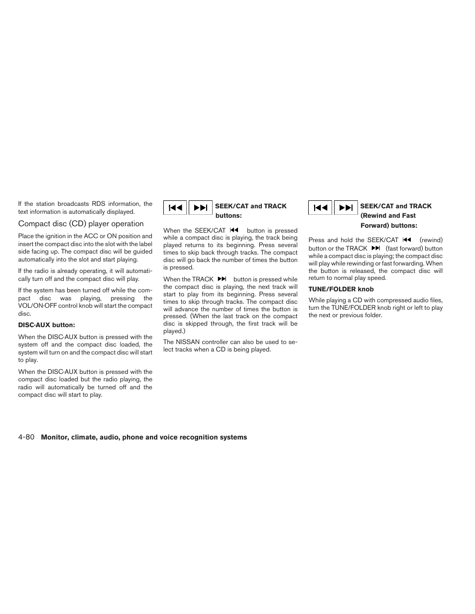 NISSAN 2013 Maxima - Owner's Manual User Manual | Page 239 / 444