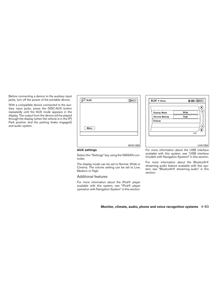 NISSAN 2013 Maxima - Owner's Manual User Manual | Page 242 / 444
