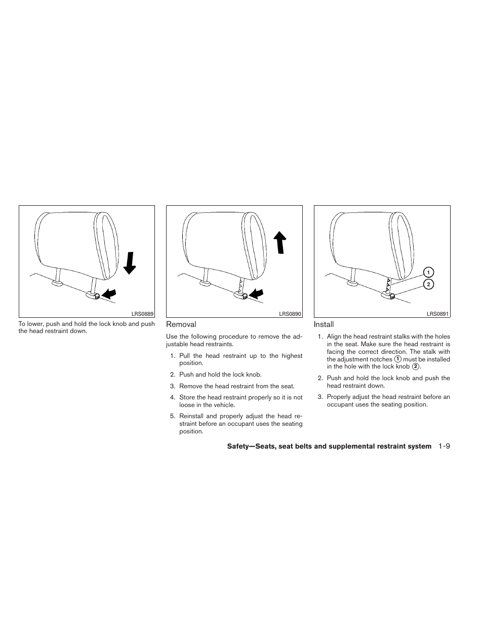 NISSAN 2013 Maxima - Owner's Manual User Manual | Page 26 / 444