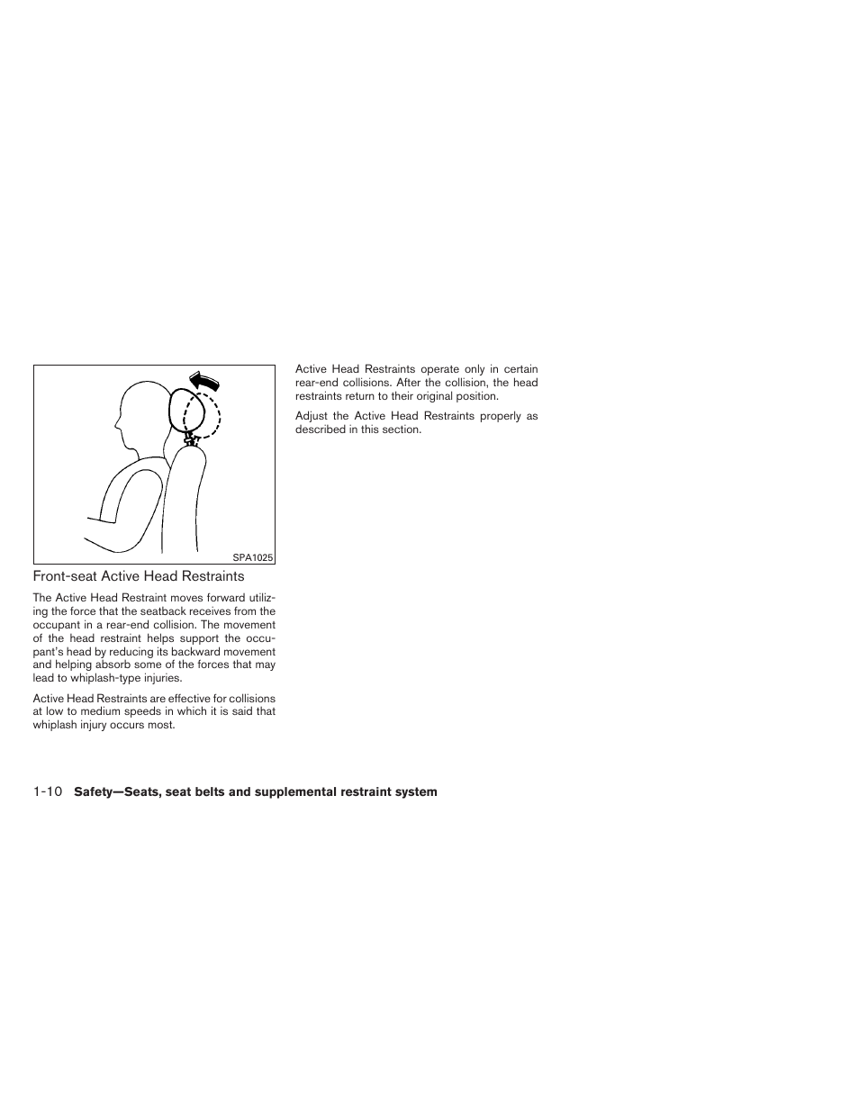 NISSAN 2013 Maxima - Owner's Manual User Manual | Page 27 / 444