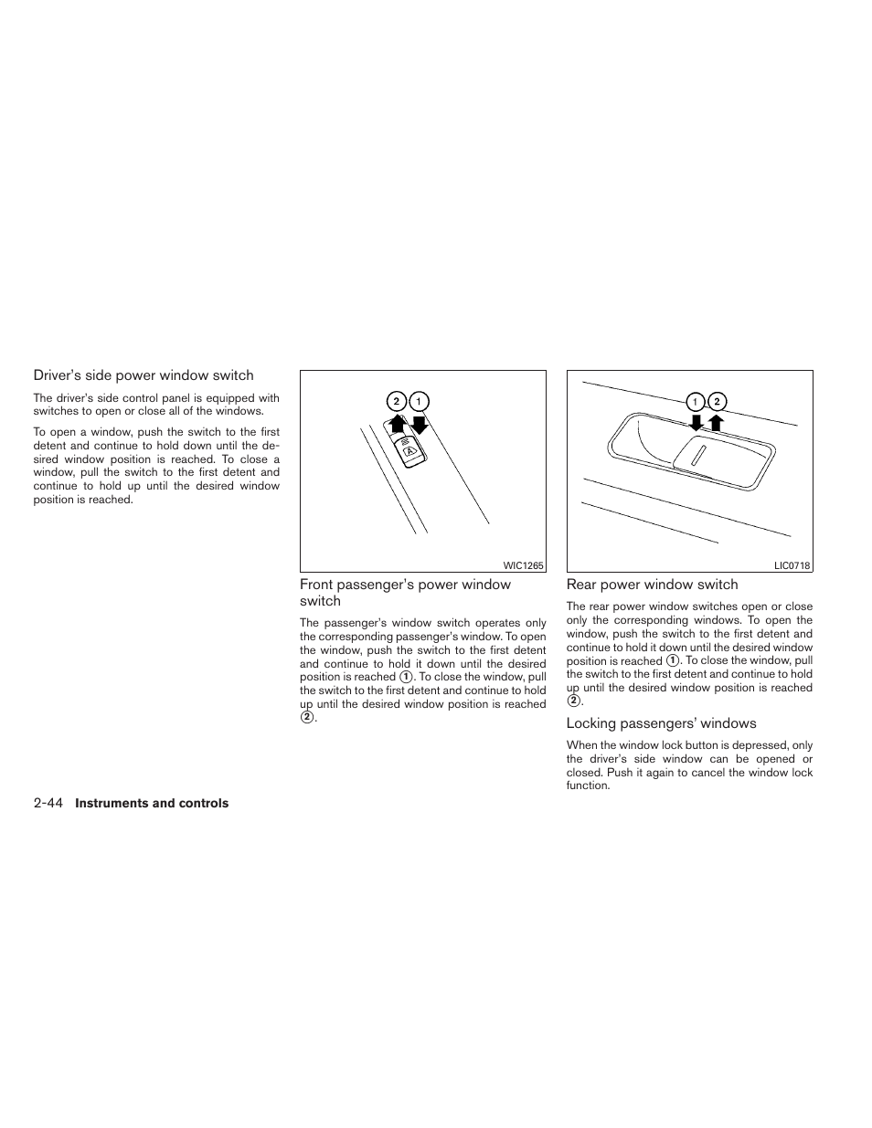 NISSAN 2014 Maxima - Owner's Manual User Manual | Page 119 / 432