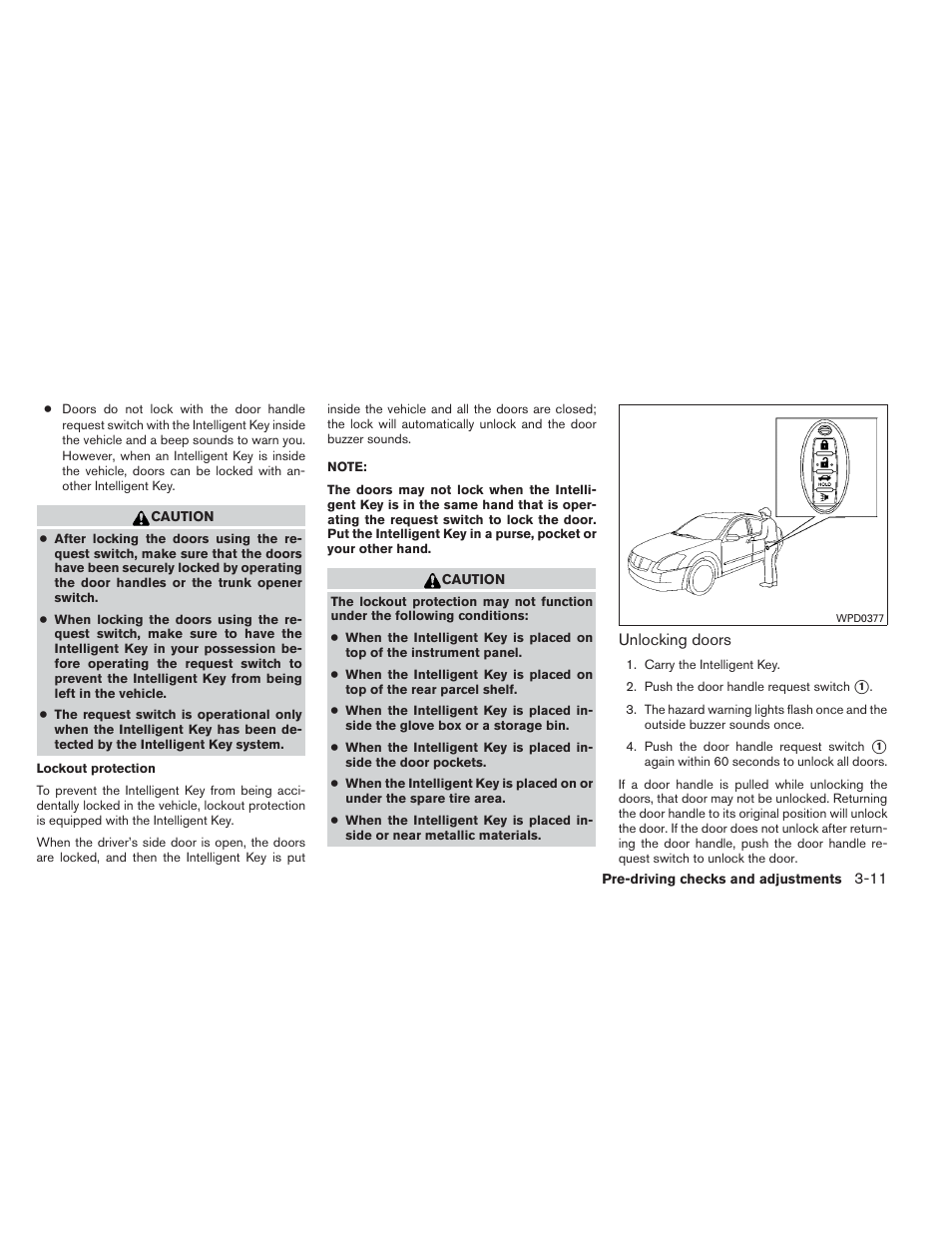 NISSAN 2014 Maxima - Owner's Manual User Manual | Page 144 / 432