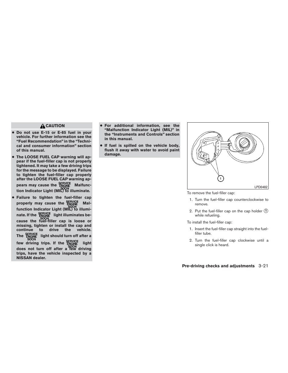 NISSAN 2014 Maxima - Owner's Manual User Manual | Page 154 / 432