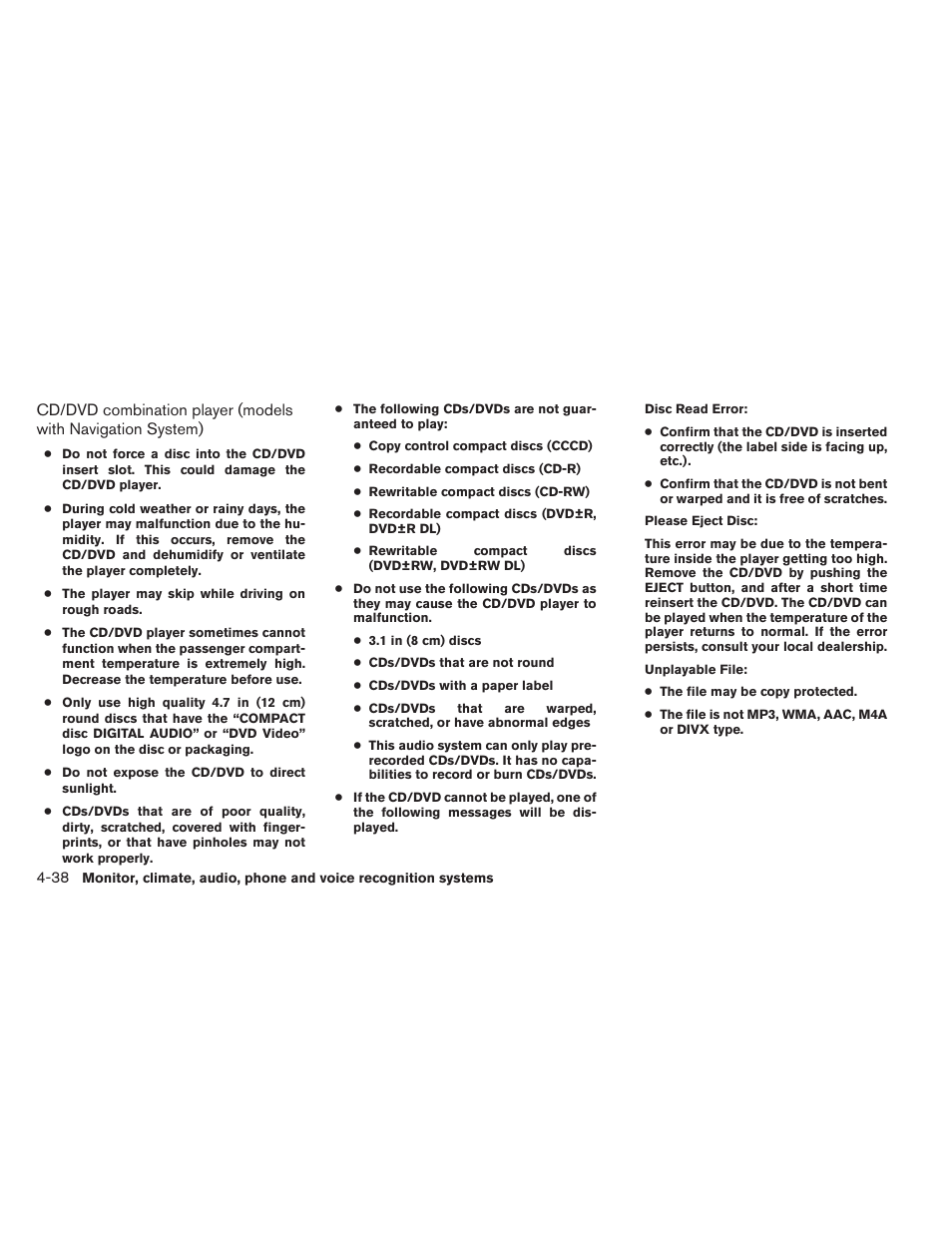 NISSAN 2014 Maxima - Owner's Manual User Manual | Page 201 / 432
