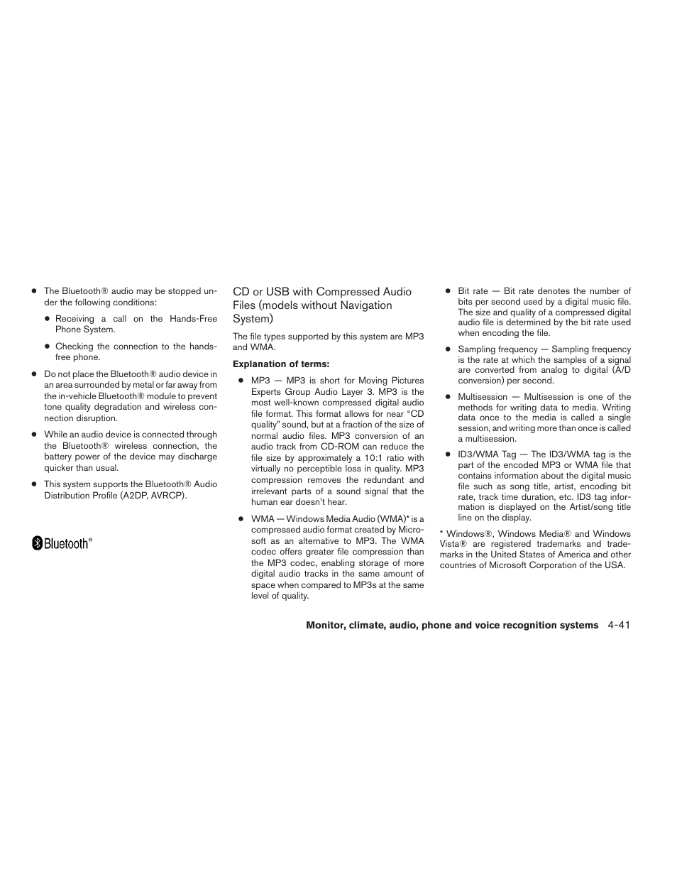 NISSAN 2014 Maxima - Owner's Manual User Manual | Page 204 / 432