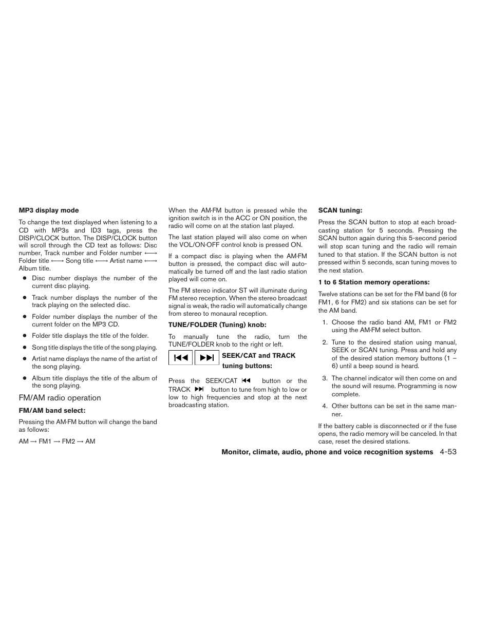 NISSAN 2014 Maxima - Owner's Manual User Manual | Page 216 / 432