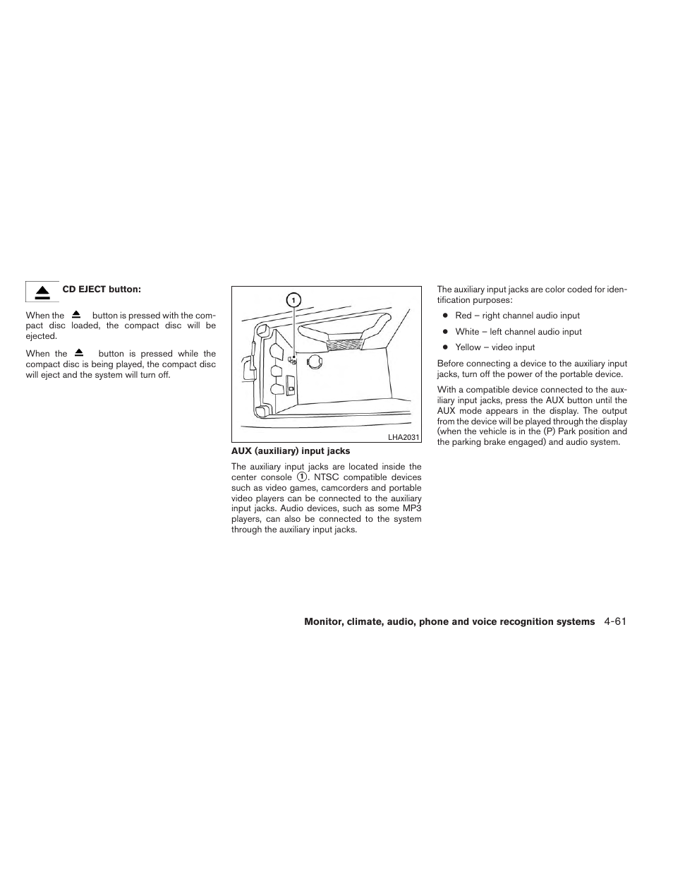 NISSAN 2014 Maxima - Owner's Manual User Manual | Page 224 / 432