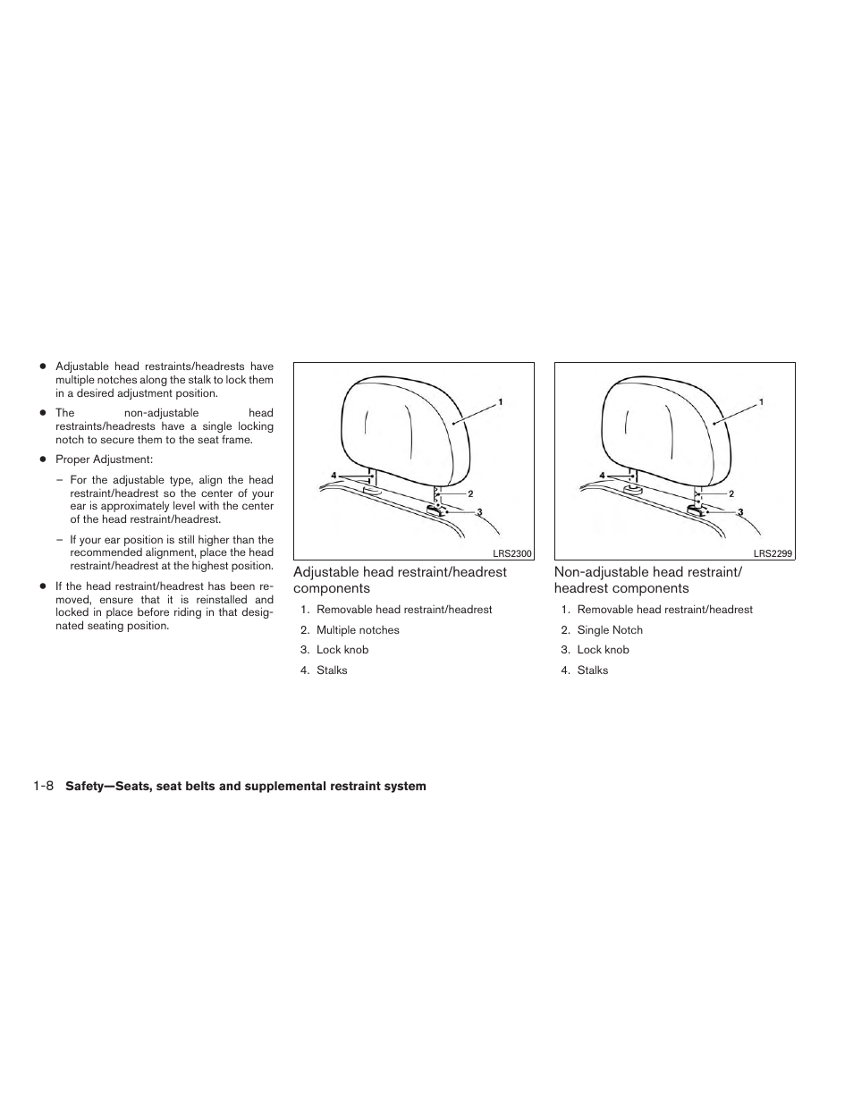 NISSAN 2014 Maxima - Owner's Manual User Manual | Page 25 / 432