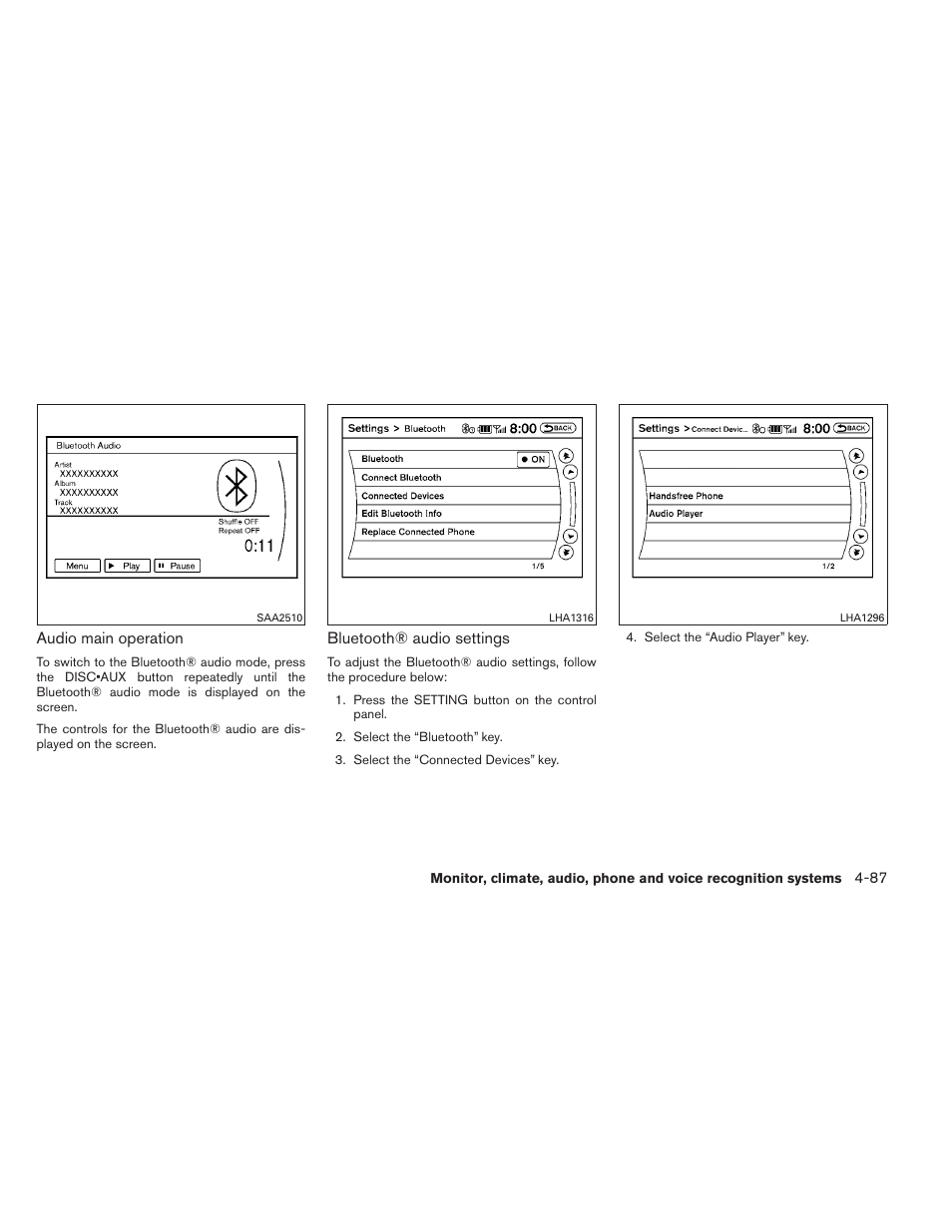 NISSAN 2014 Maxima - Owner's Manual User Manual | Page 250 / 432